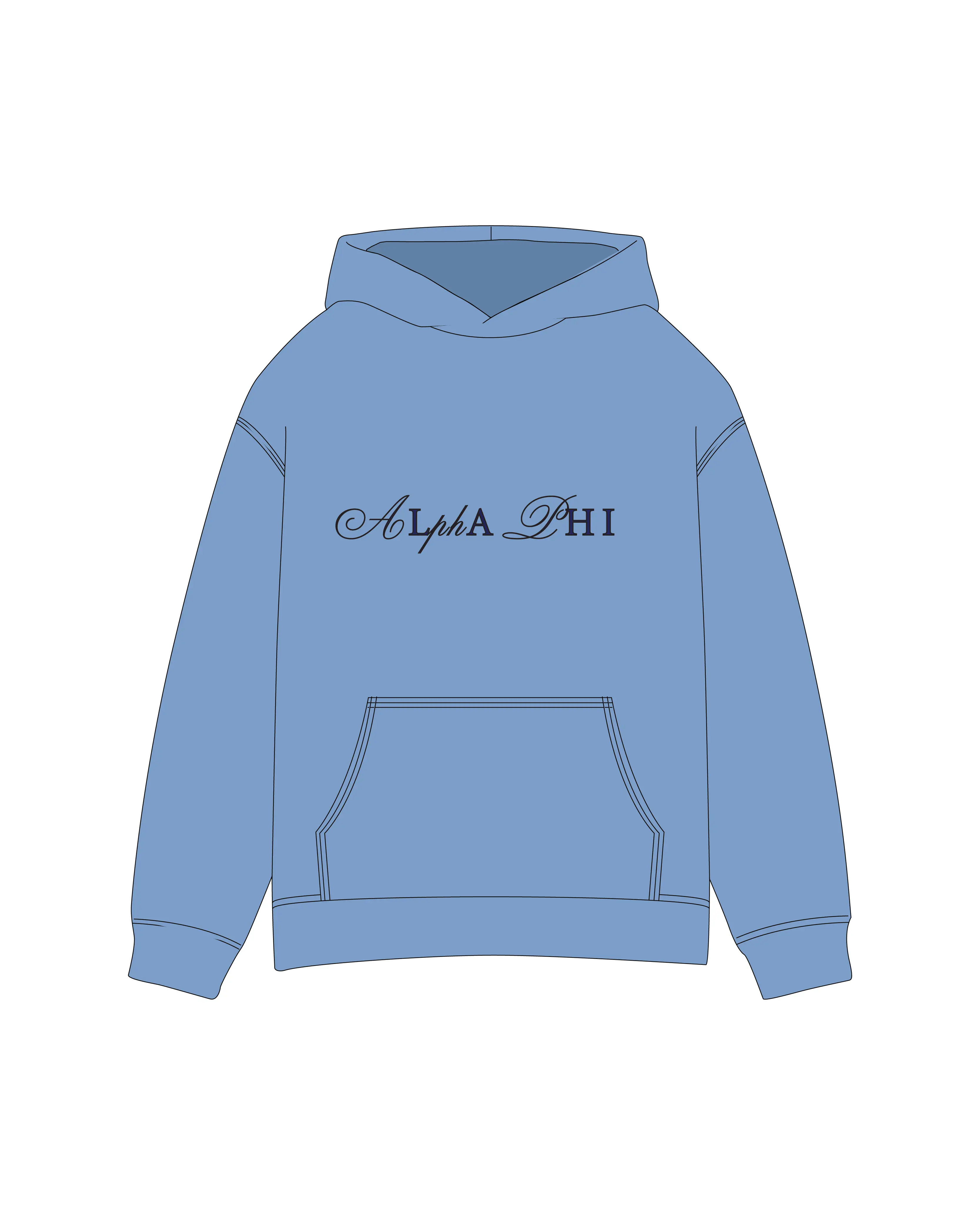 ALPHA PHI HOODIE